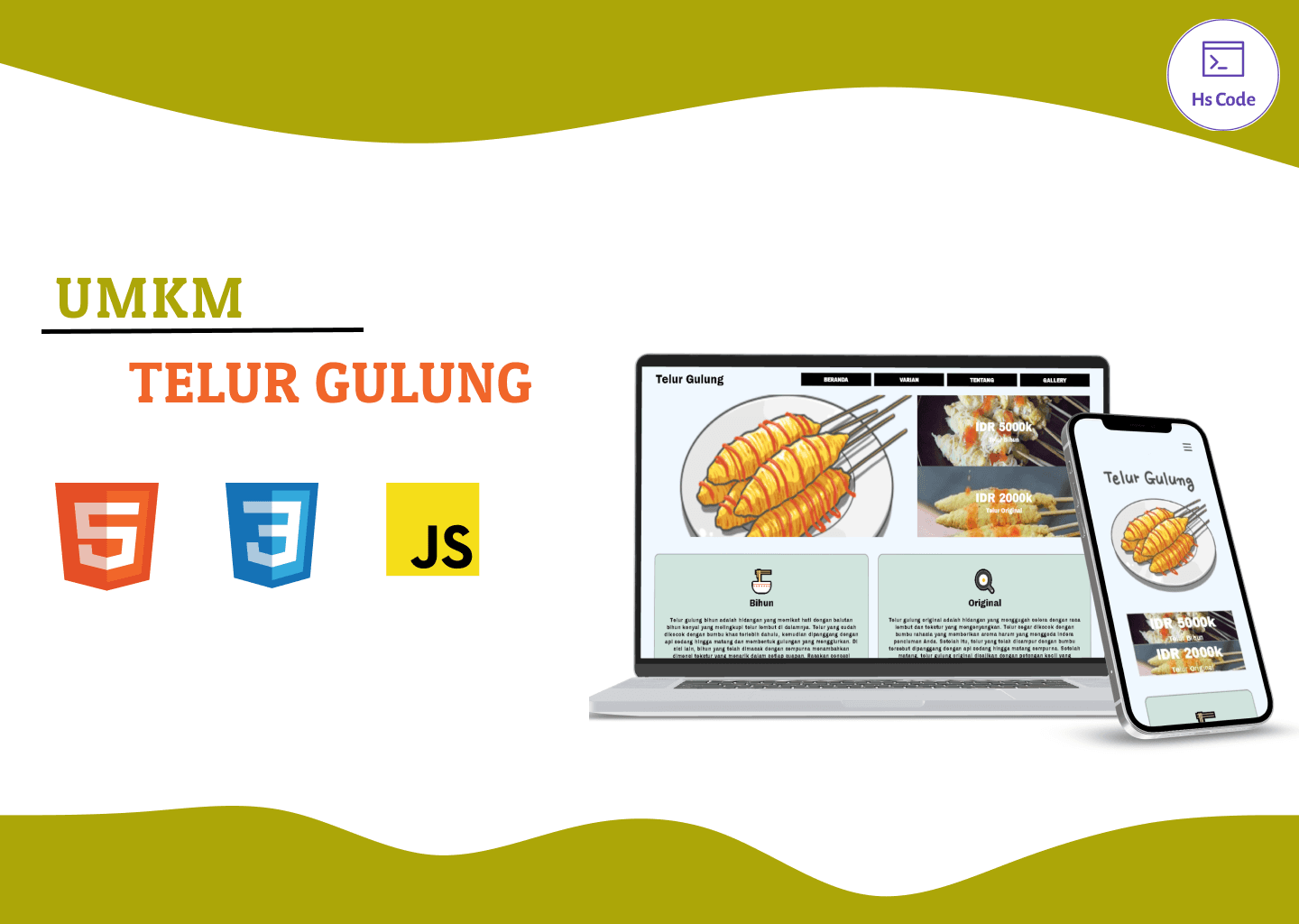 UMKM Telur gulung